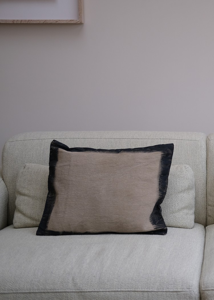 Housse de coussin trait